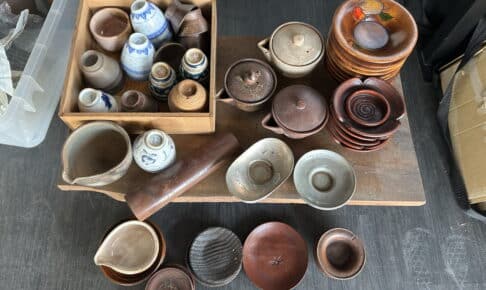 煎茶道具　備前焼など