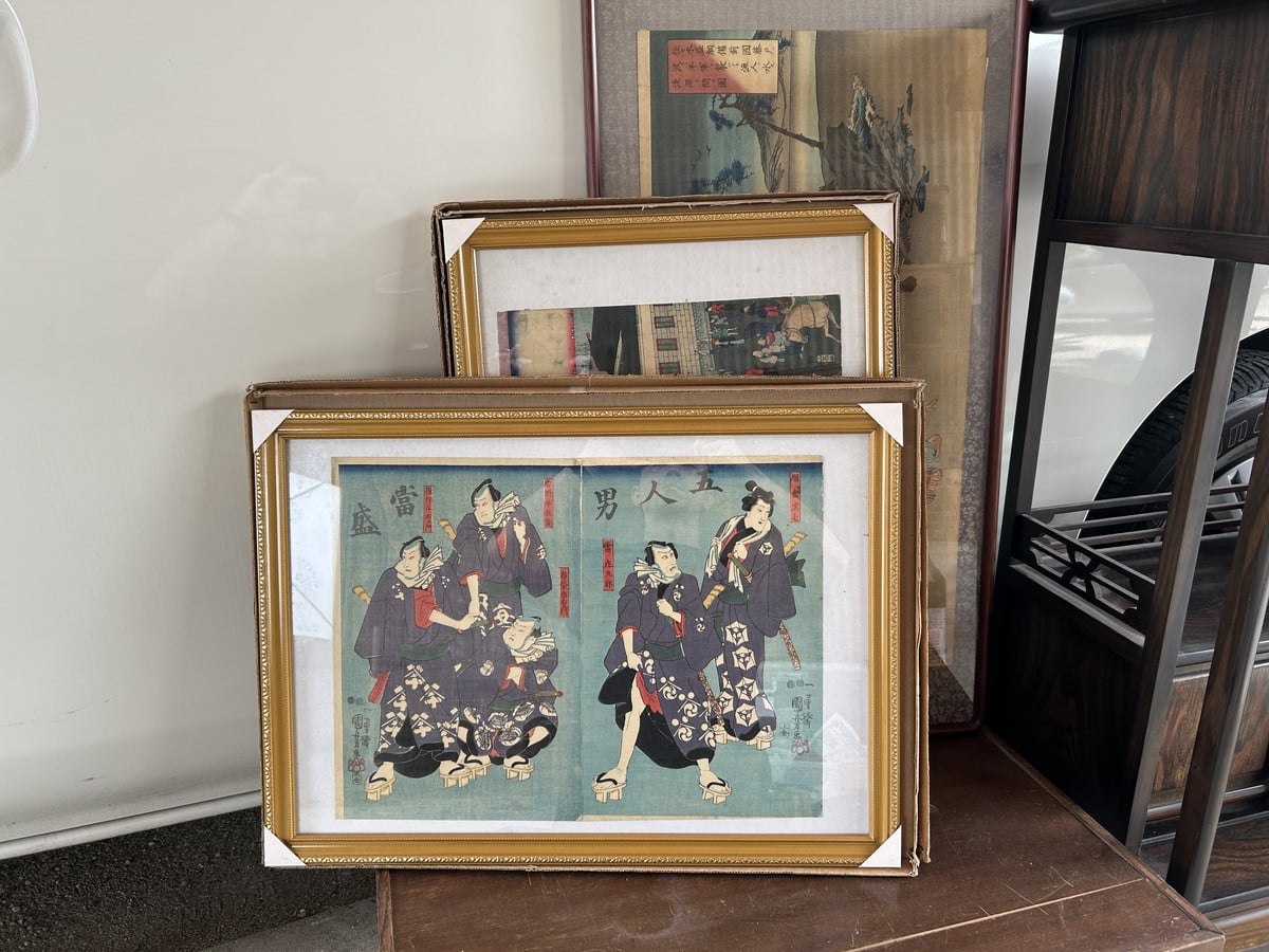 江戸時代　木版画の買取