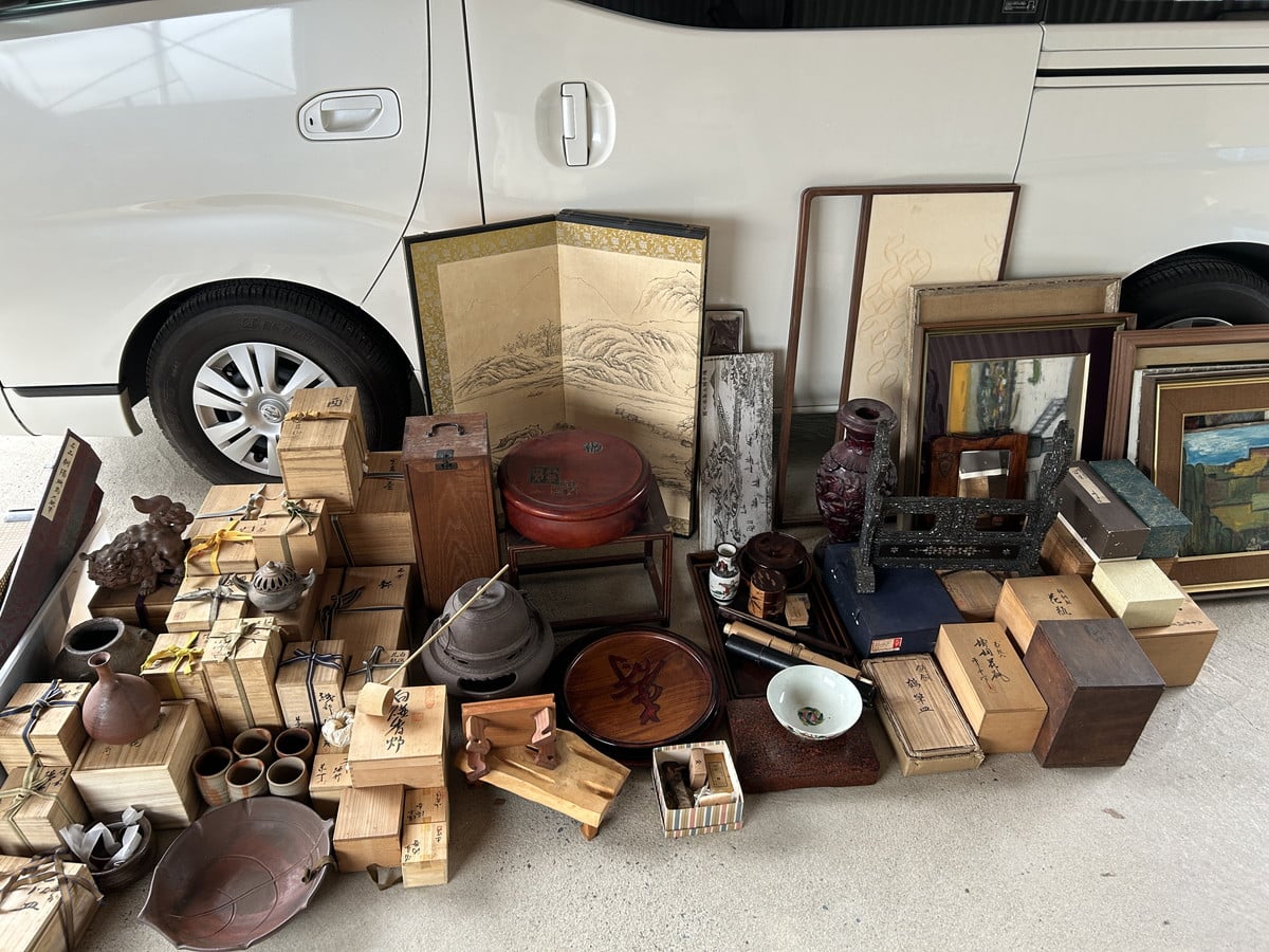 倉敷市玉島　骨董品　出張買取