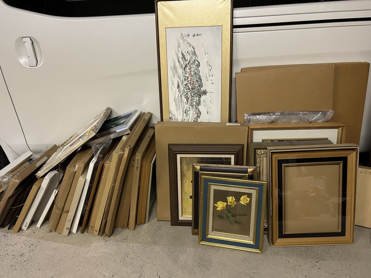 絵画など額物　買取