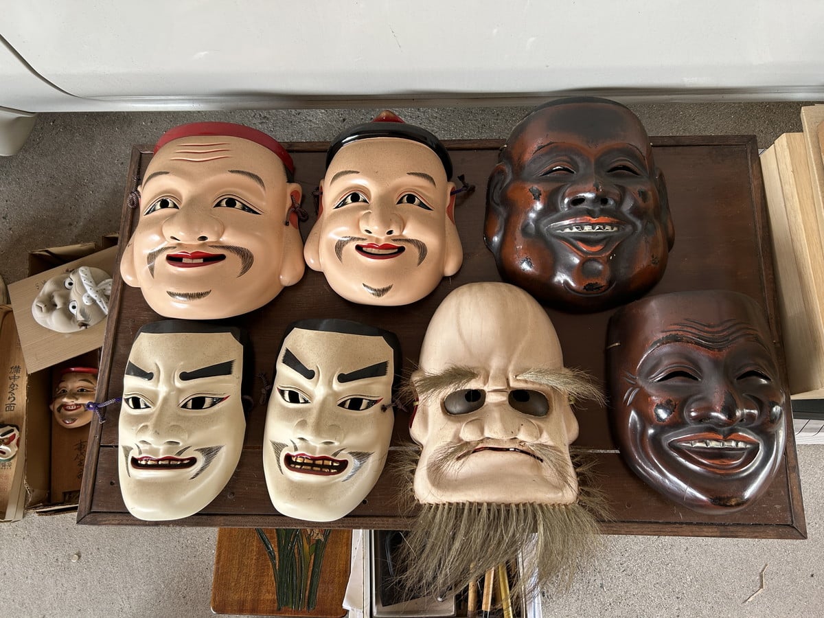 備中神楽面 買取