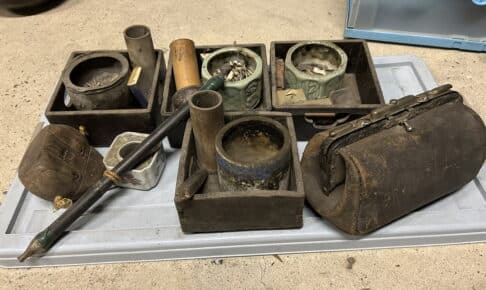 煙管、煙草盆　買取