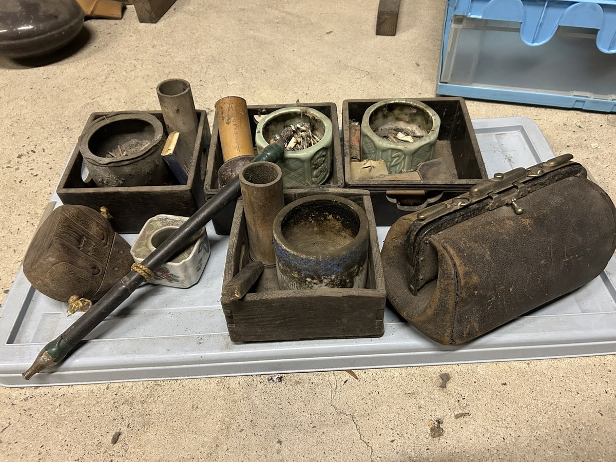 煙管、煙草盆　買取