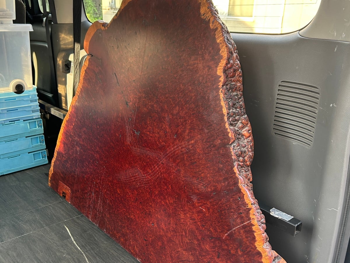 花梨の衝立 買取