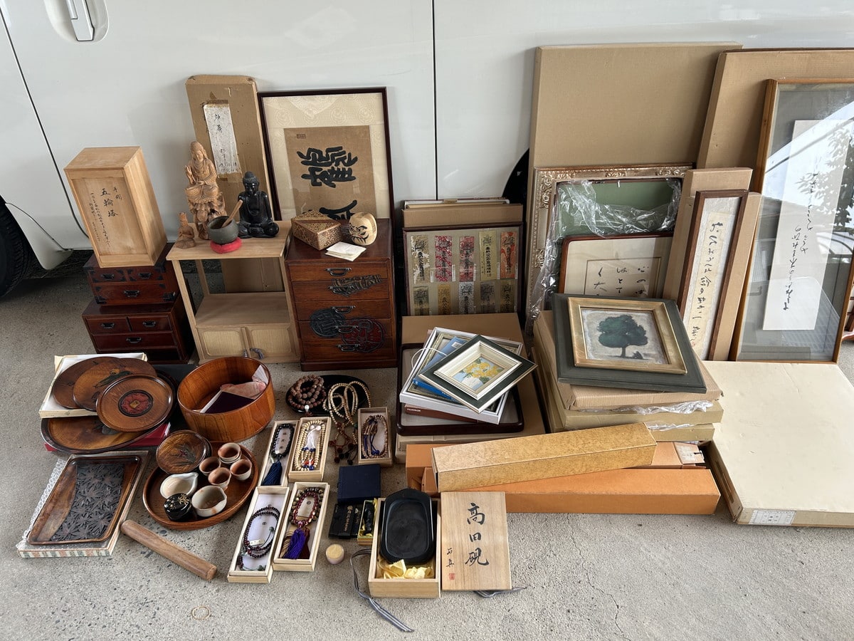 岡山市北区 骨董品 出張買取