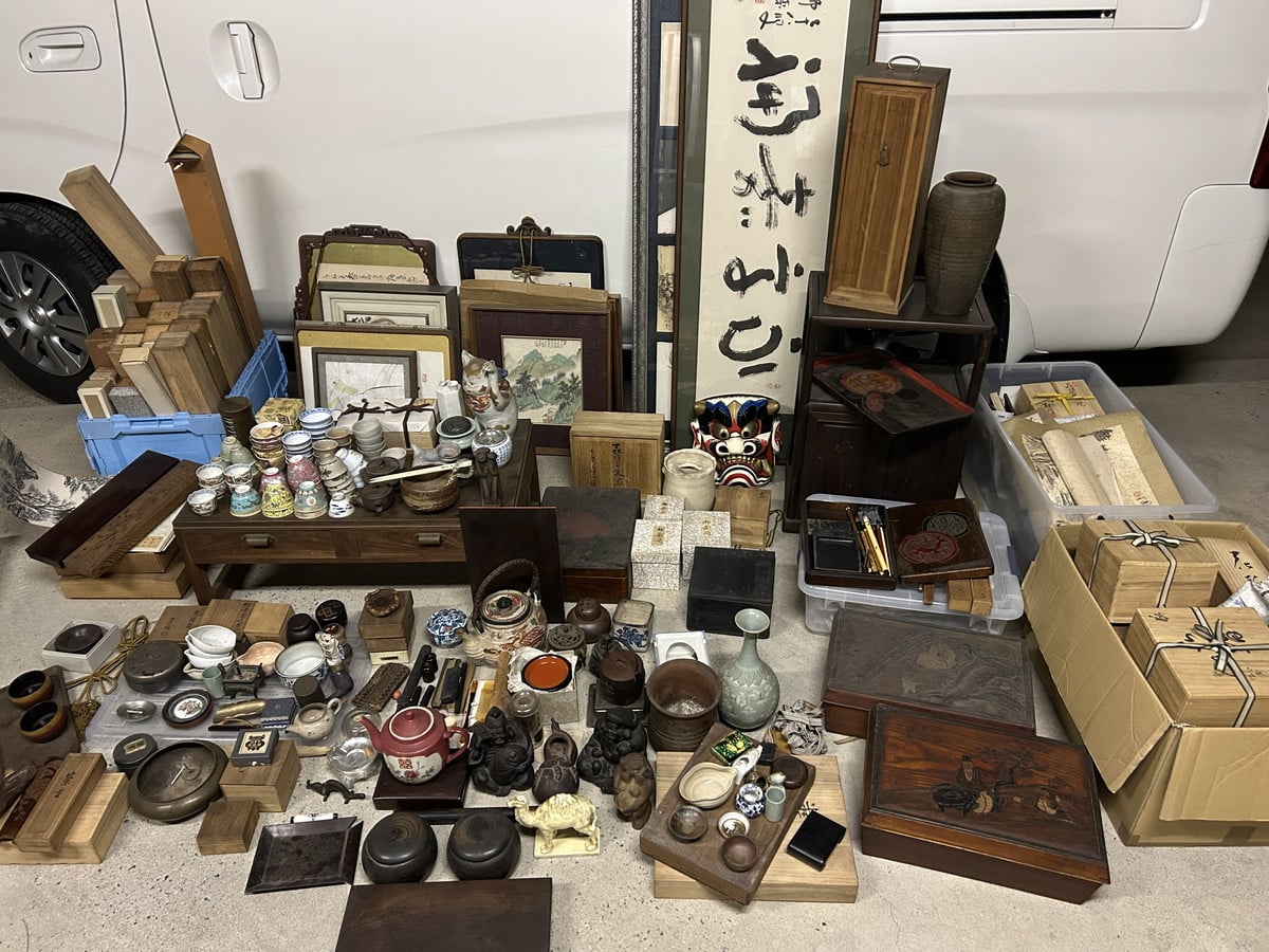 倉敷市玉島 骨董品 出張買取