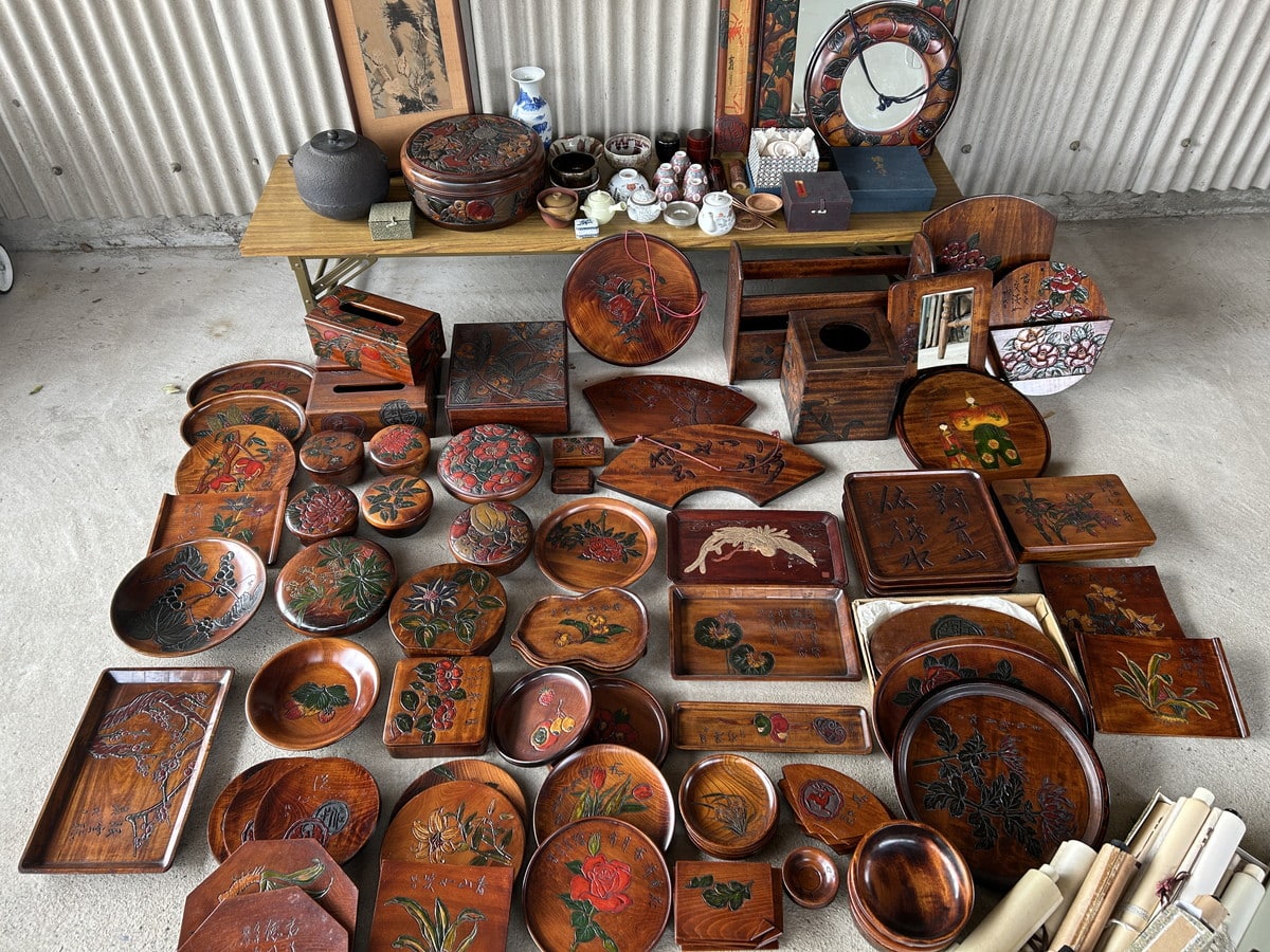 骨董品 出張買取 岡山市中区原尾島