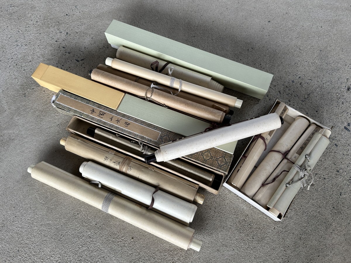 掛軸 買取 岡山市北区原尾島