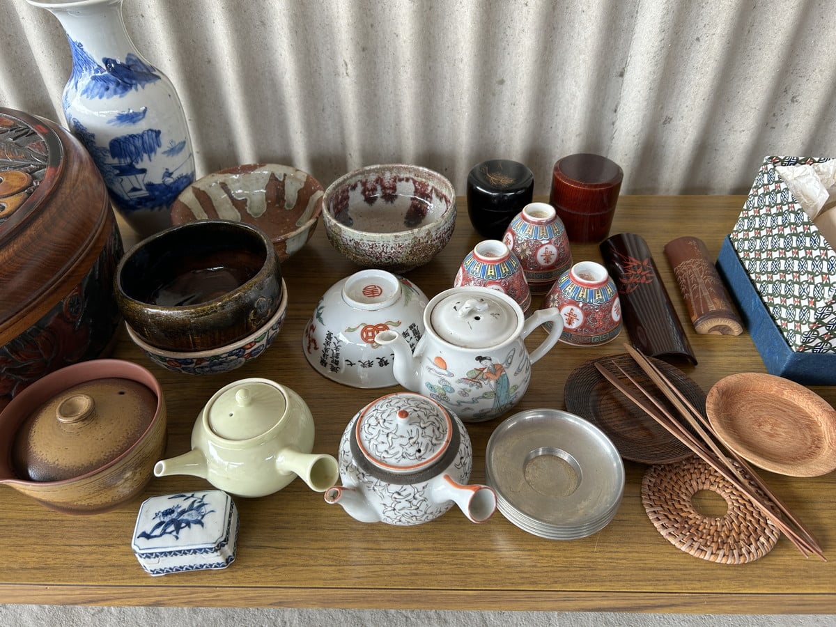煎茶道具 買取 岡山市中区原尾島