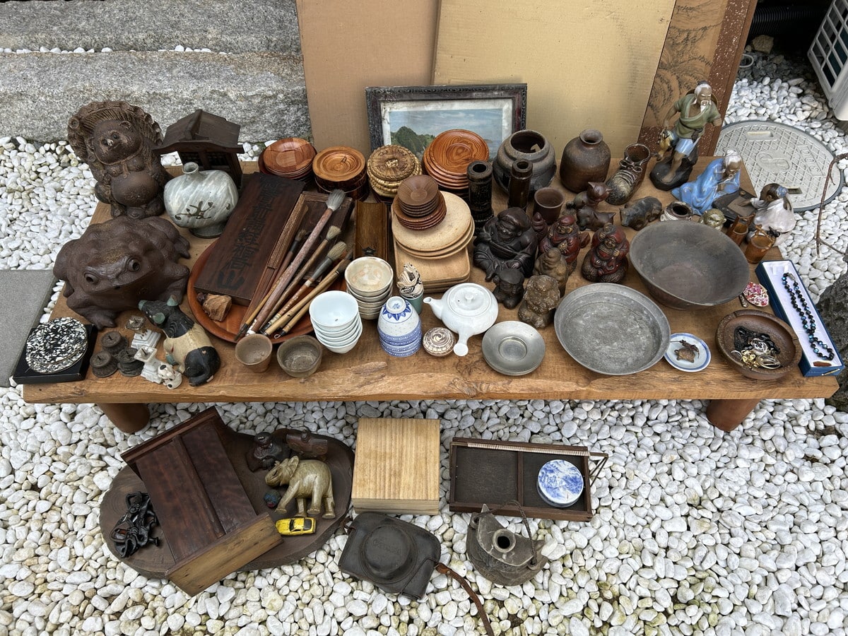 骨董品 出張買取 倉敷市帯高