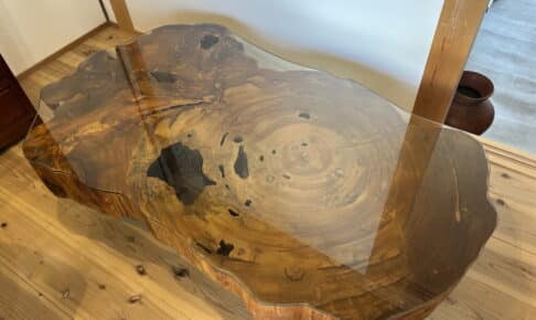 屋久杉 座卓 買取 倉敷市沖新町