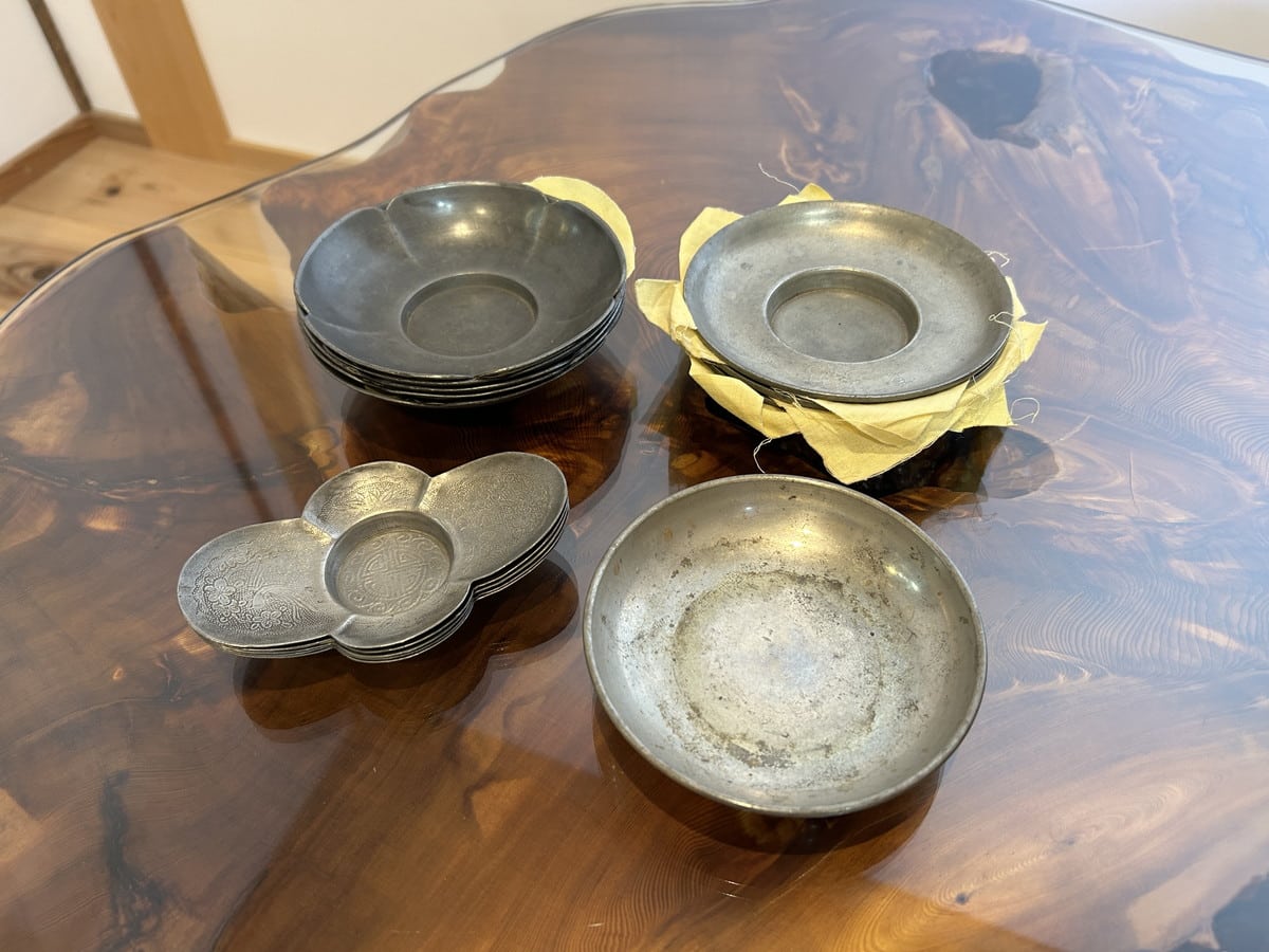 錫製 茶托 買取 岡山市中区