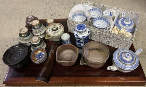 備前焼など 煎茶道具 買取 倉敷市