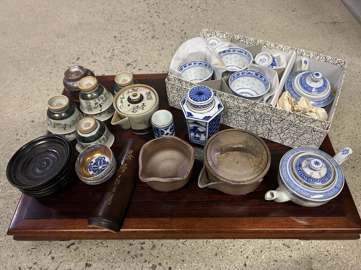 備前焼など 煎茶道具 買取 倉敷市