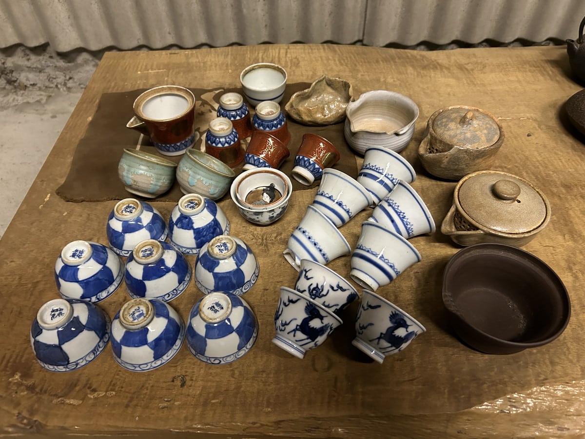 煎茶道具 岡山市南区 出張買取