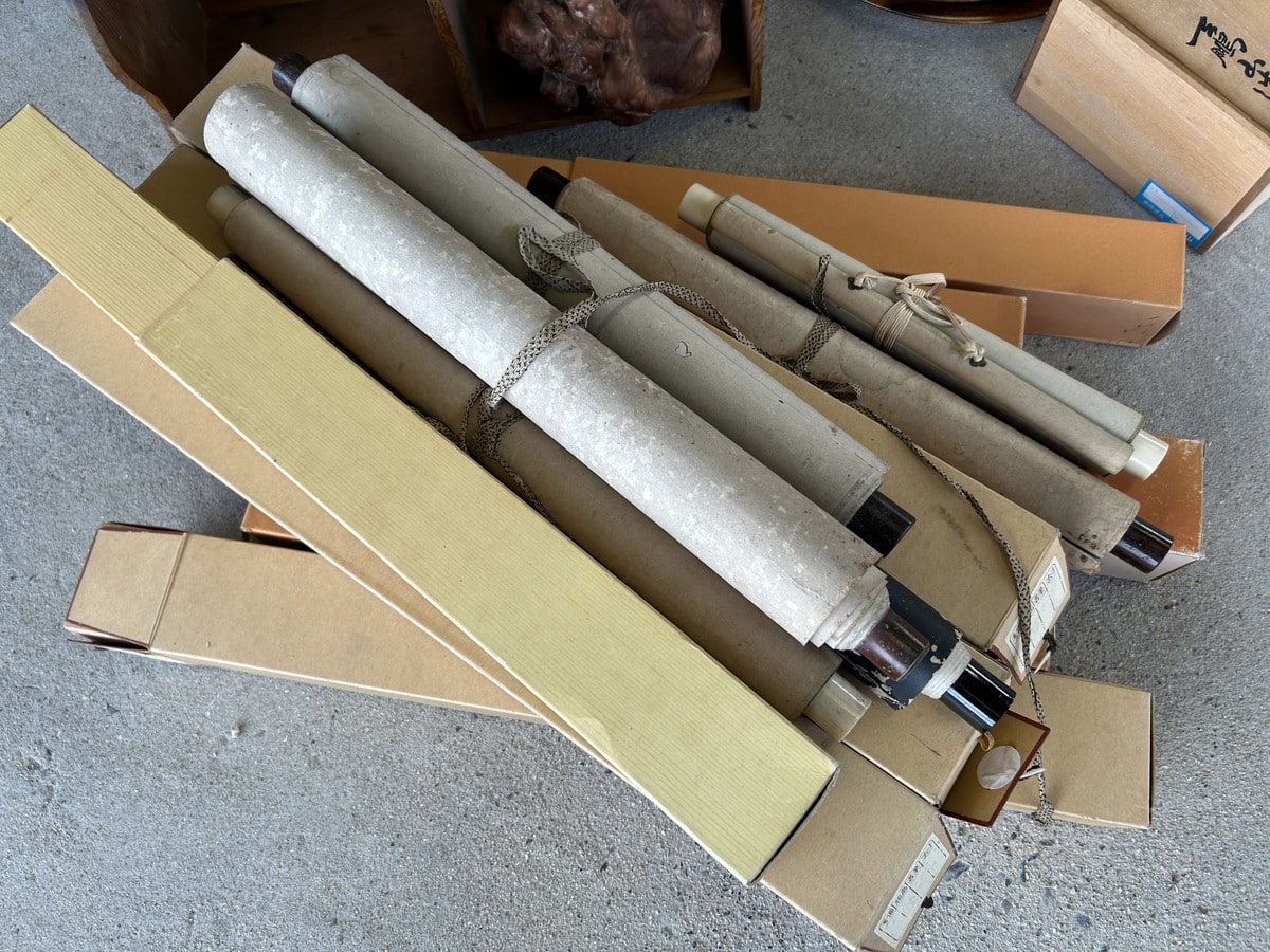 掛軸 出張買取 玉野市