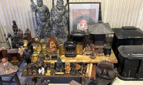 仏像の買取 岡山市北区にて出張買取させていただきました
