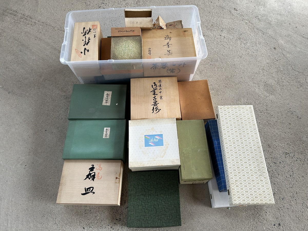 箱入り食器類 買取 岡山市北区