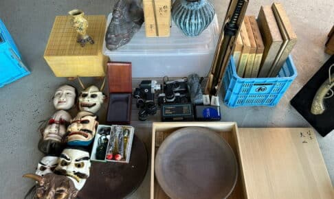 倉敷市水島エリアにて骨董品などの出張買取です