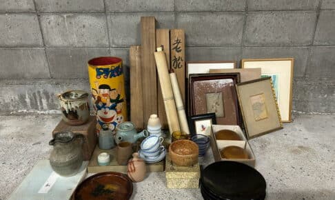 倉敷市水江にて骨董品の出張買取のご依頼