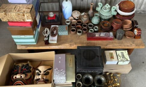 倉敷市玉島エリアにて骨董品などの出張買取をご依頼いただきました